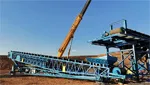Проект перевалки сыпучих материалов CHN Energy Group в пустынной зоне открытых карьеров Синьцзяна