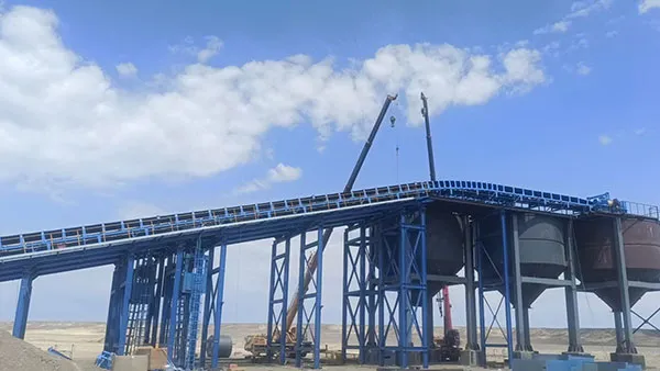 Проект конвейерной системы для открытого угольного карьера Xinjiang Guanghui Industry